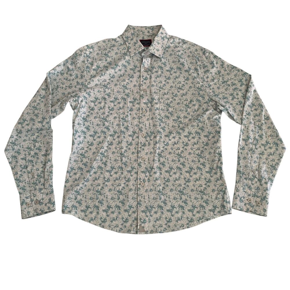 UNTUCKit Men's Size S Floral Arcari Button Up Long Sleeve Regular Fit Shirt